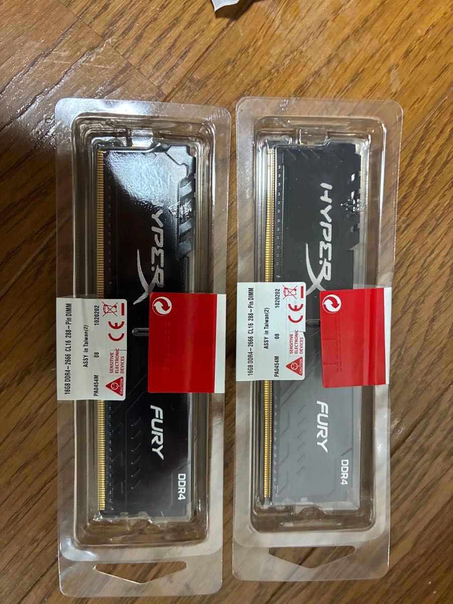 Kingston DDR4 32GB(16GB 2) 2666MHz メモリ FURY｜Yahoo!フリマ（旧