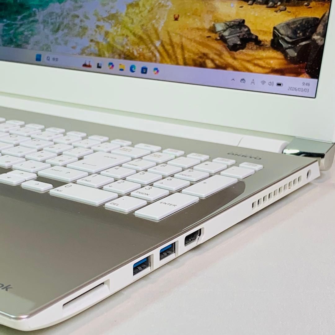 Core i7/7世代/7500U/SSD256GB/メモリ16GB/Windows11/オフィス/15 6