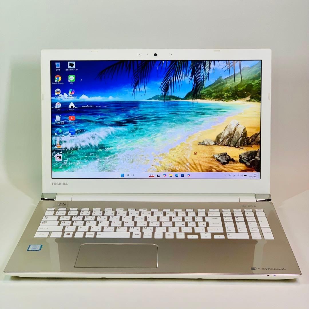 Core i7/7世代/7500U/SSD256GB/メモリ16GB/Windows11/オフィス/15 6