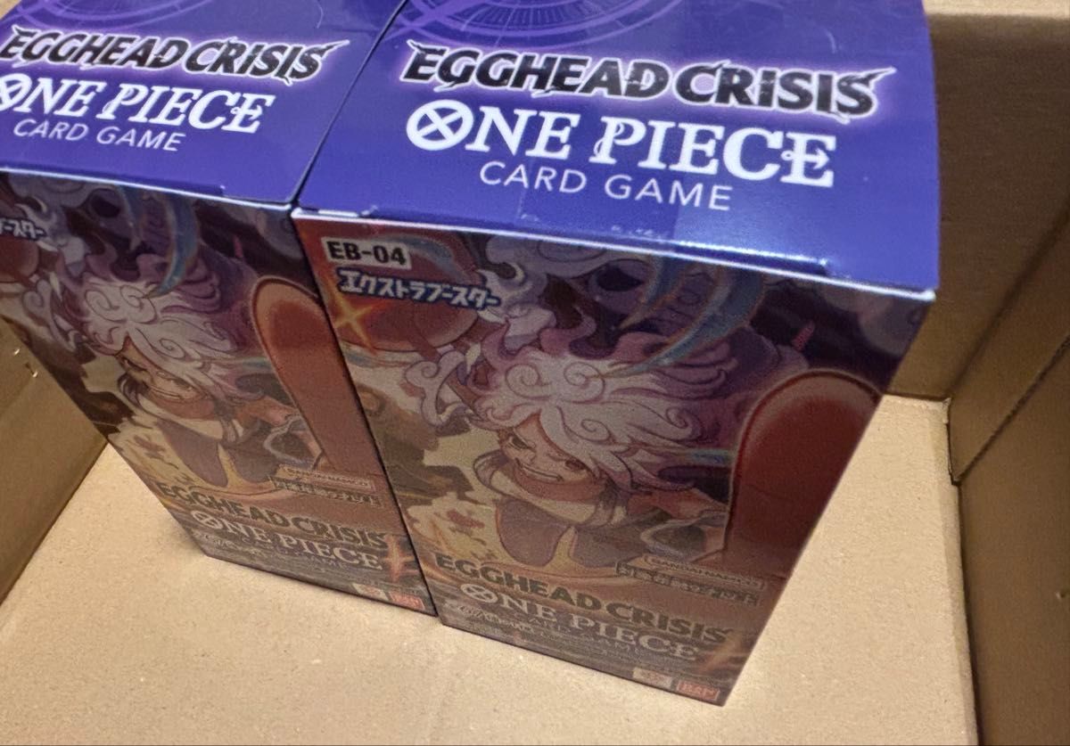 ONE PIECEカードゲーム EGGHEAD CRISIS 2BOX エッグヘッドクライシス