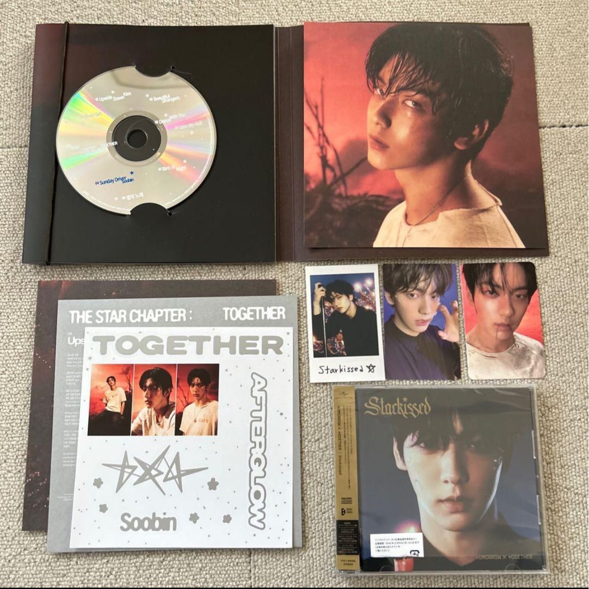 TXT アルバム Starkissed ソロジャケット盤 スビン セット｜Yahoo