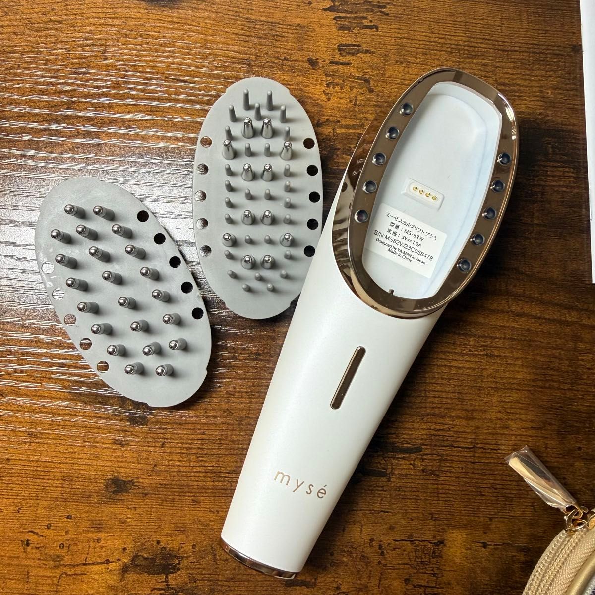 ヤーマン ミーゼ スカルプリフト ポーチ付 美顔器 EMS MS-82｜Yahoo