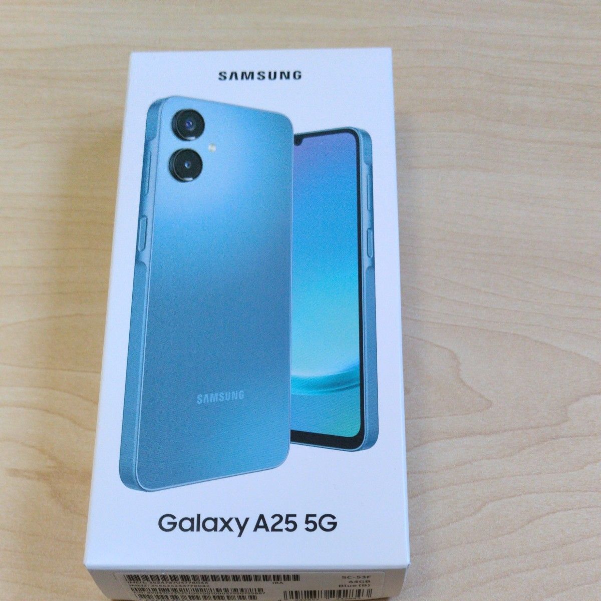 Galaxy A25 5G SC-53F 6 7インチ メモリー4GB ストレージ64GB ブルー
