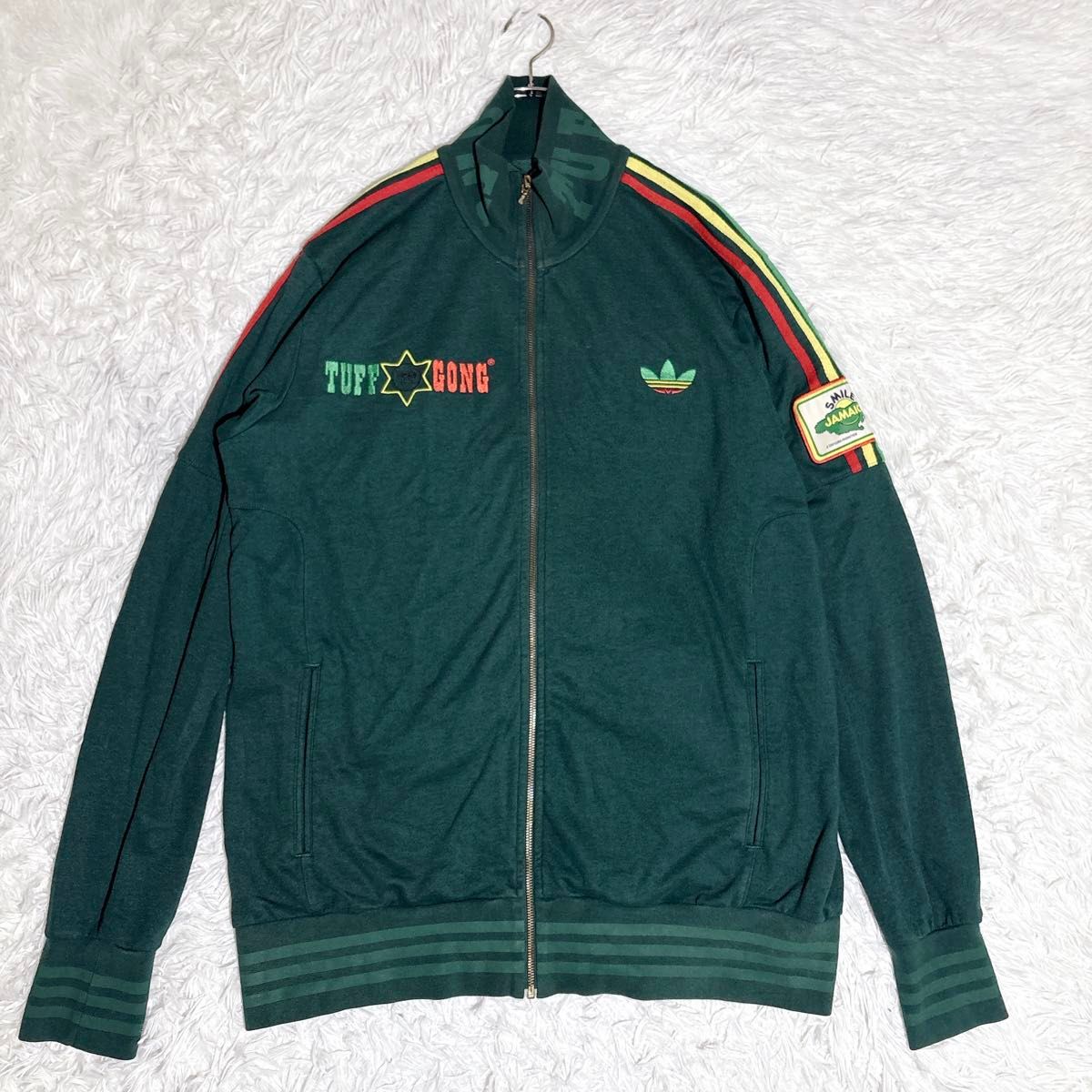 超希少 adidas ボブマーリー TUFF GONG トラックジャケット XL