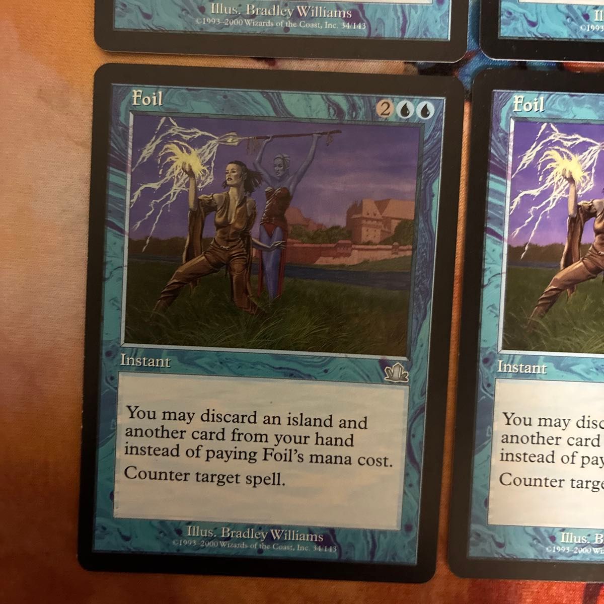 MTG マジックザギャザリング プロフェシー 英語 撃退/Foil 4枚セット