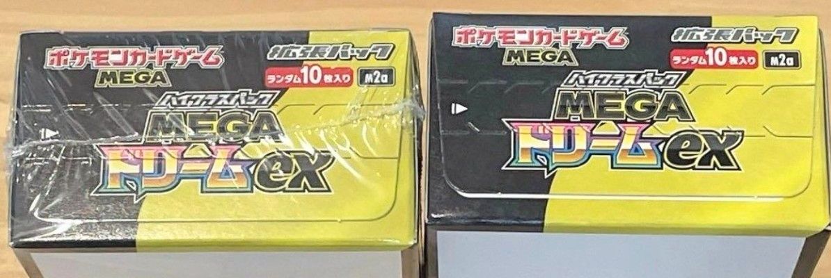 ポケモンカードゲーム MEGA メガドリームex シュリンク付き+シュリンク