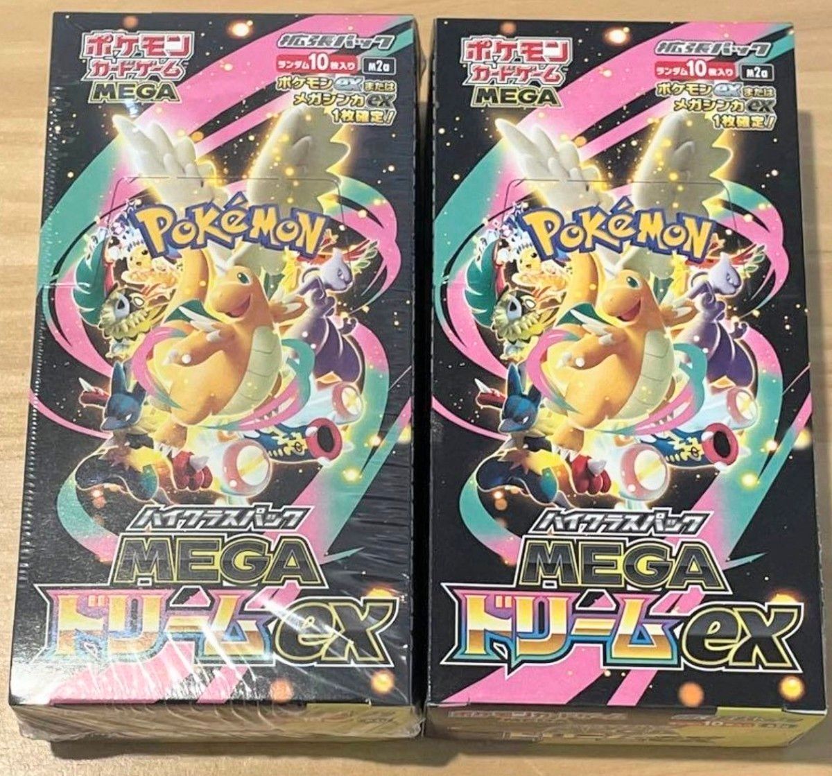 ポケモンカードゲーム MEGA メガドリームex シュリンク付き+シュリンク