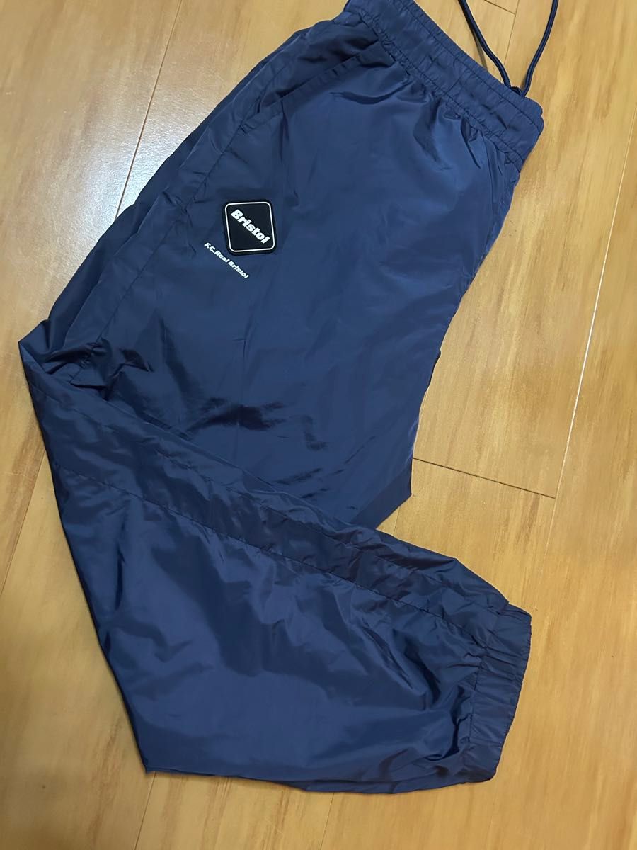 F C Real Bristol × WIND AND SEAコラボナイロンパンツ ネイビー