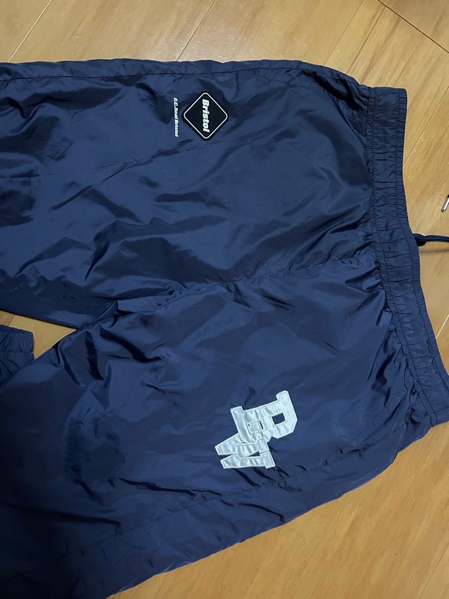 F C Real Bristol × WIND AND SEAコラボナイロンパンツ ネイビー