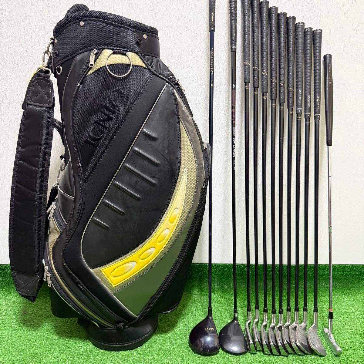 激安 イグニオ ミズノ ダイワ 初心者 メンズ ゴルフクラブセット フル
