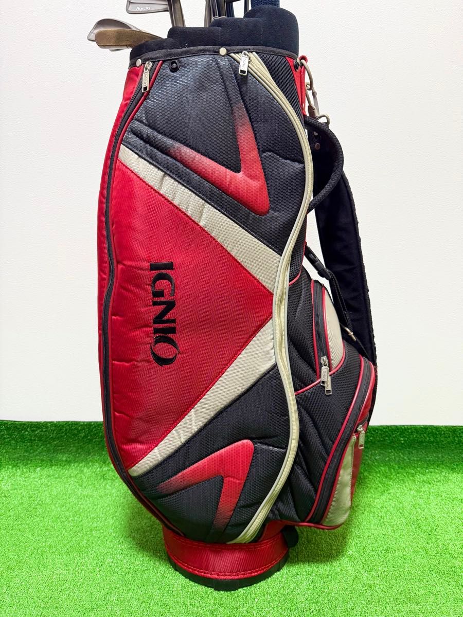 激安 プロギア イグニオ 初心者 レディース ゴルフクラブセット フル