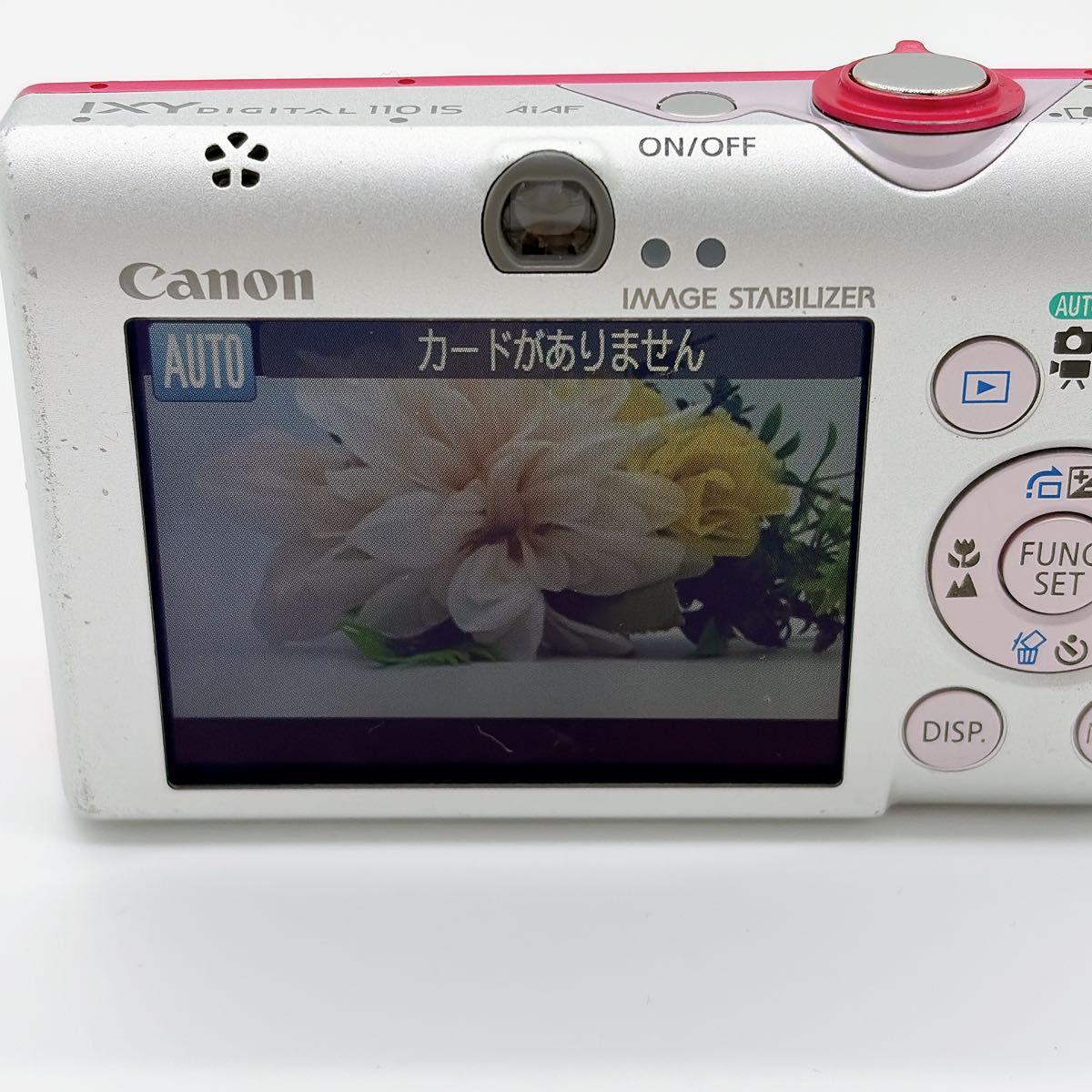 Canon IXY DIGITAL キャノン 110 IS コンパクトデジタルカメラ ピンク