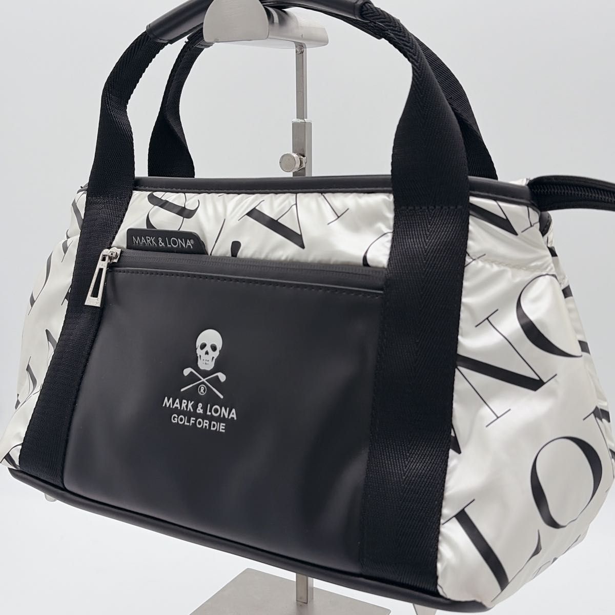 極美品 MARK＆LONA マークアンドロナ ハンドバッグ ホワイト