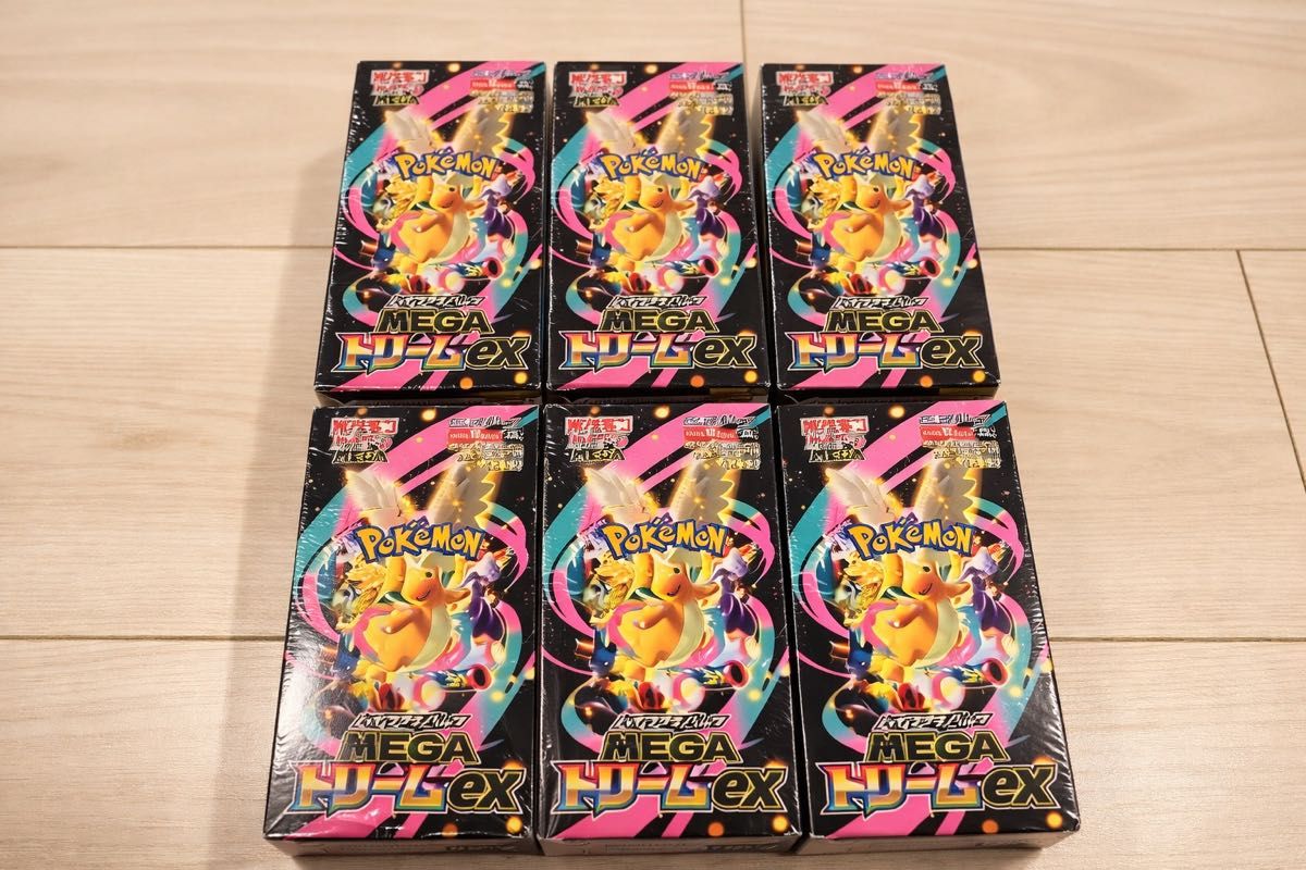 ポケモンカードゲーム ハイクラスパック MEGAドリームex 6BOX 未開封