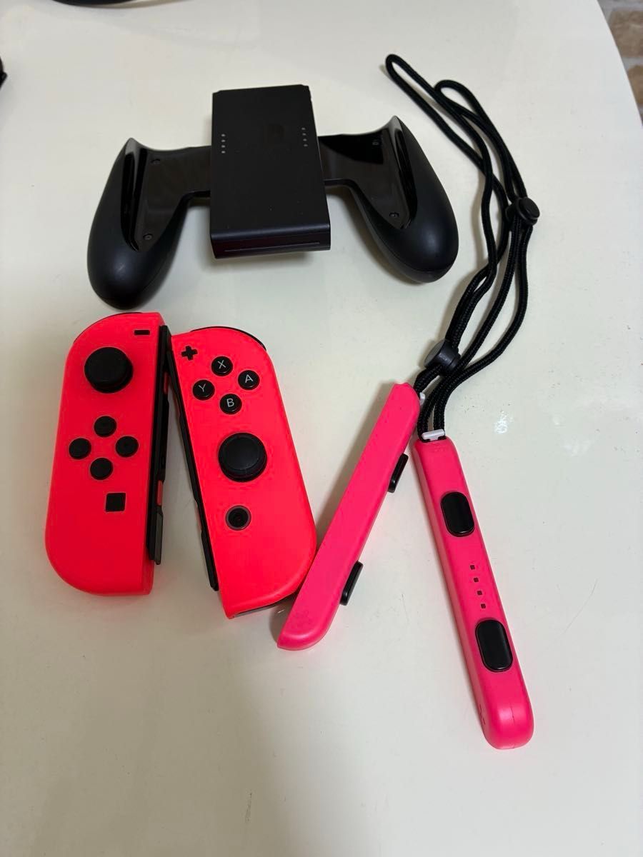 周辺機器動作OK】Nintendo Switch 一式セット（本体のみジャンク