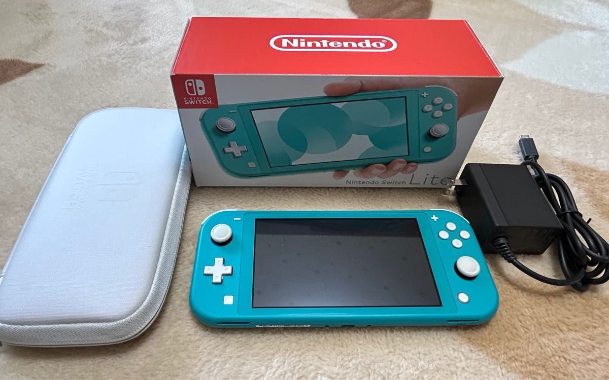 Nintendo Switch Lite ターコイズ 本体 箱付き ACアダプター｜Yahoo