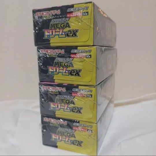 未開封] ポケモンカードゲーム ハイクラスパック MEGAドリームex 4BOX