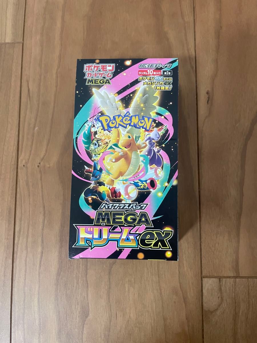 MEGAドリームex 1BOX ポケモンカード シュリンクなしぺりぺり付き未