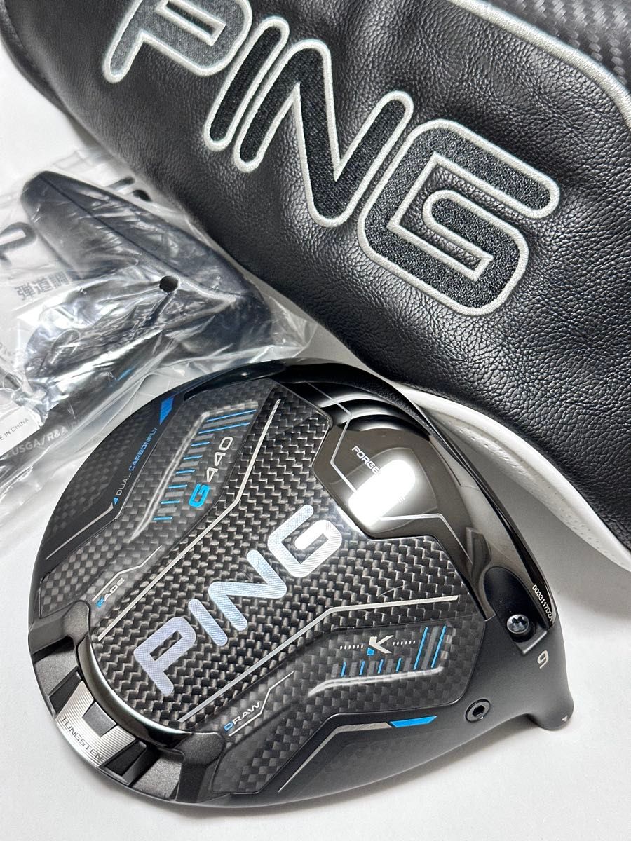 ピン G440 K ドライバー 9° ヘッド単品 日本仕様 ヘッドカバー レンチ