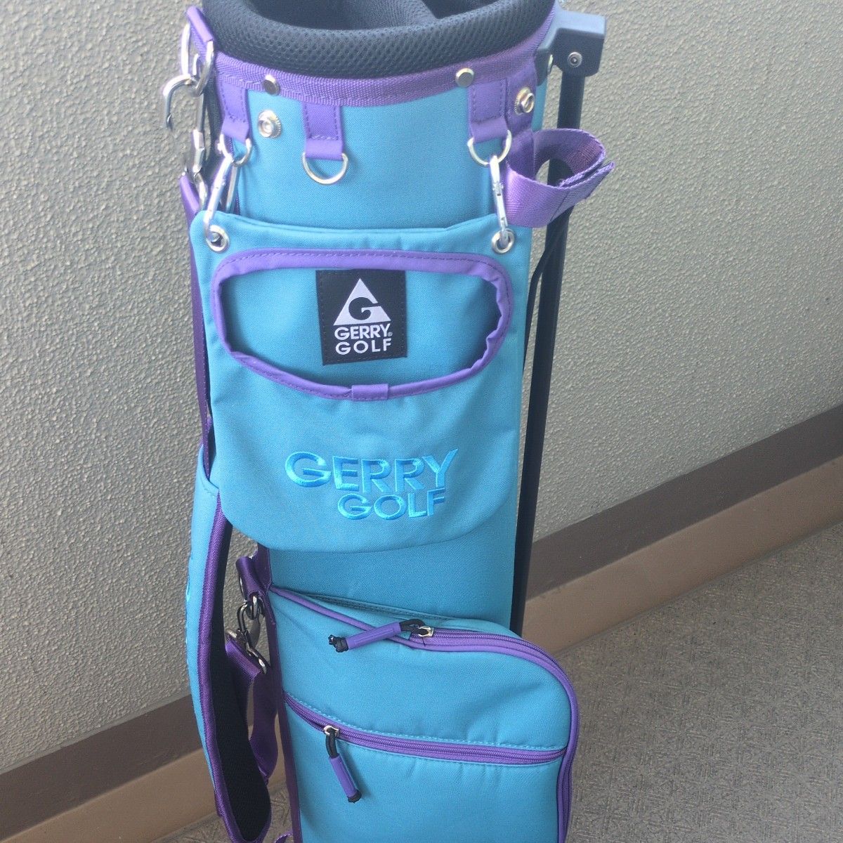 GERRYジェリーゴルフキャディバッグVTスタンドCB 7型プラス クラッチ