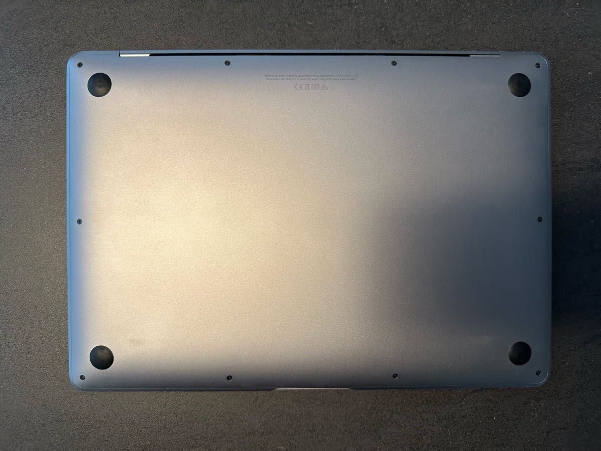 M1チップ Macbook Air 2020 メモリ16gb SSD512gb バッテリー86% 充放電