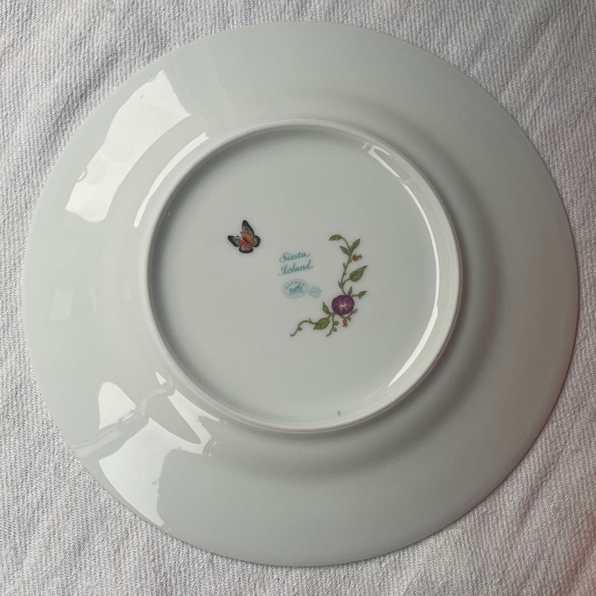 廃盤品未使用 エルメス シエスタアイランド 22 5cm プレートペア 2枚