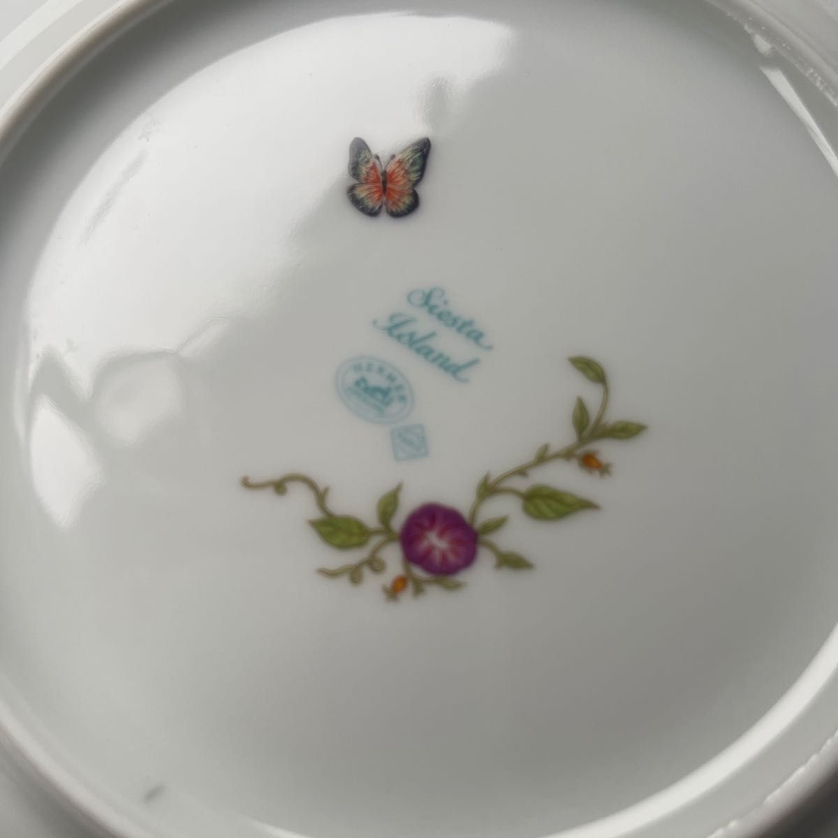 廃盤品未使用 エルメス シエスタアイランド 22 5cm プレートペア 2枚