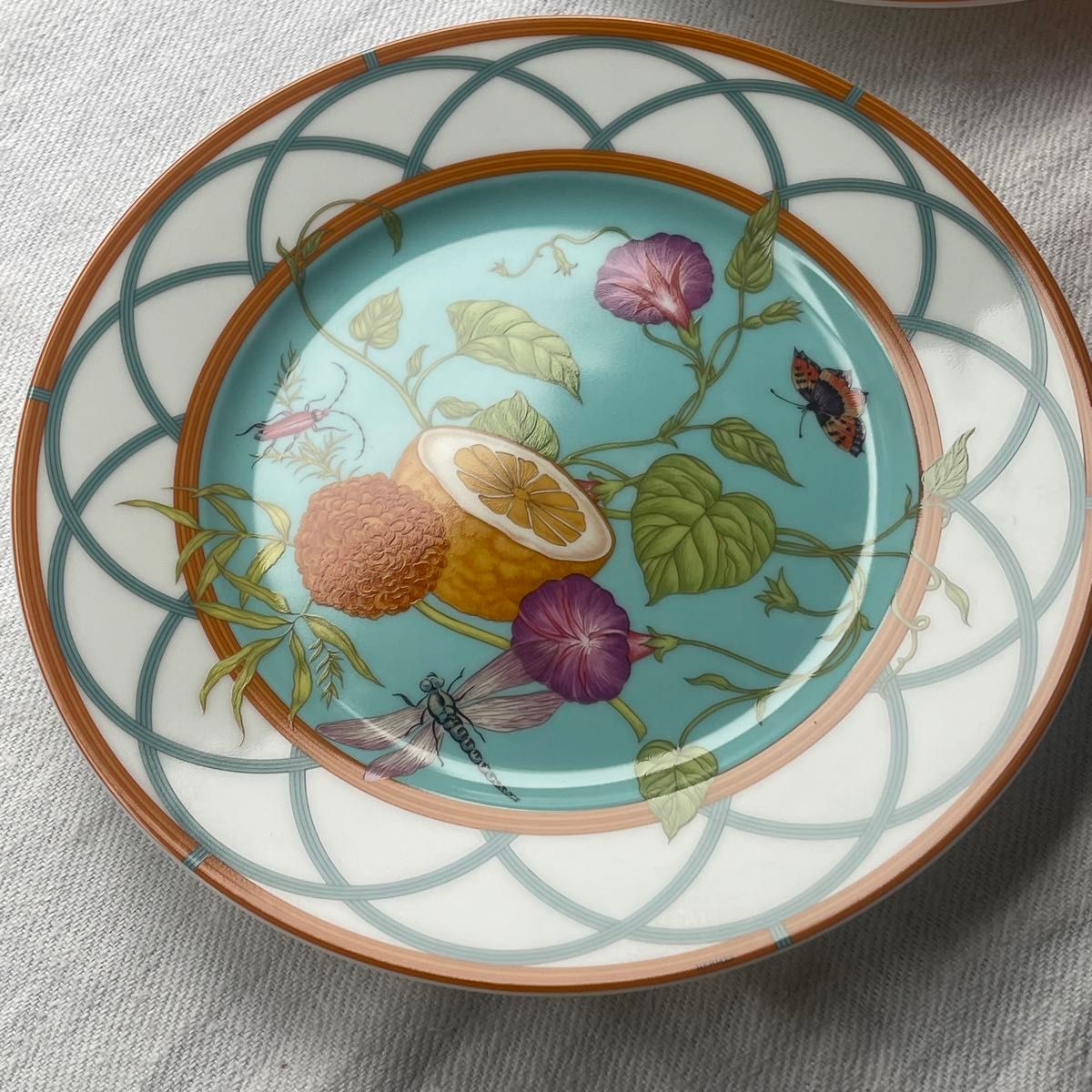 廃盤品未使用 エルメス シエスタアイランド 22 5cm プレートペア 2枚