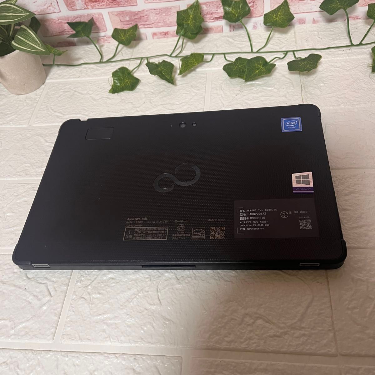 美品タブレット SSD128GB メモリ8GB Q509/VE カメラ TypeC 高解像度