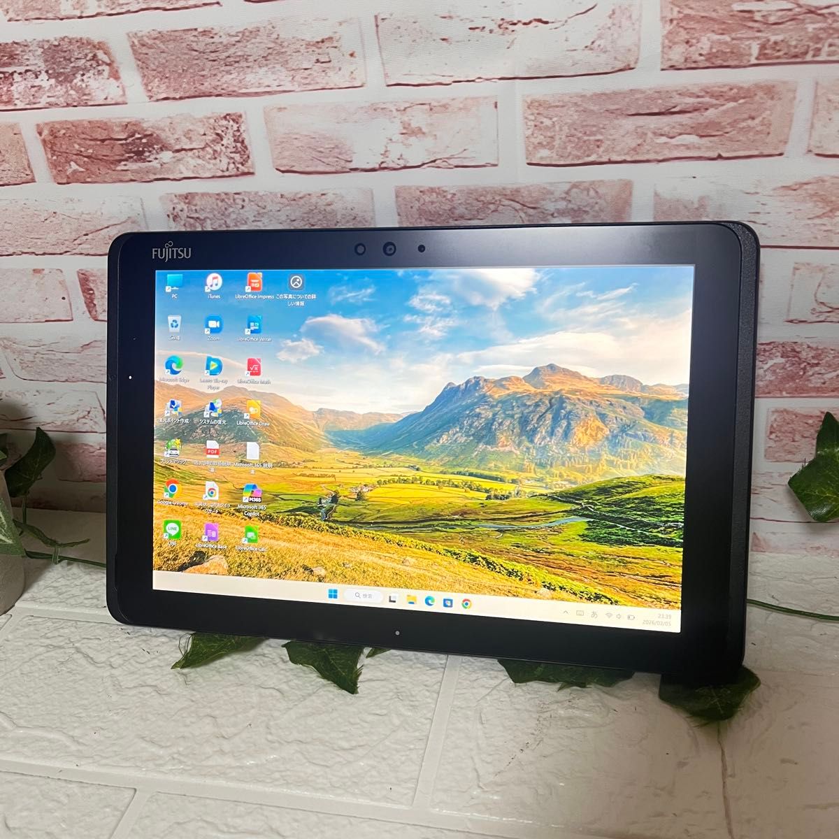 美品タブレット SSD128GB メモリ8GB Q509/VE カメラ TypeC 高解像度