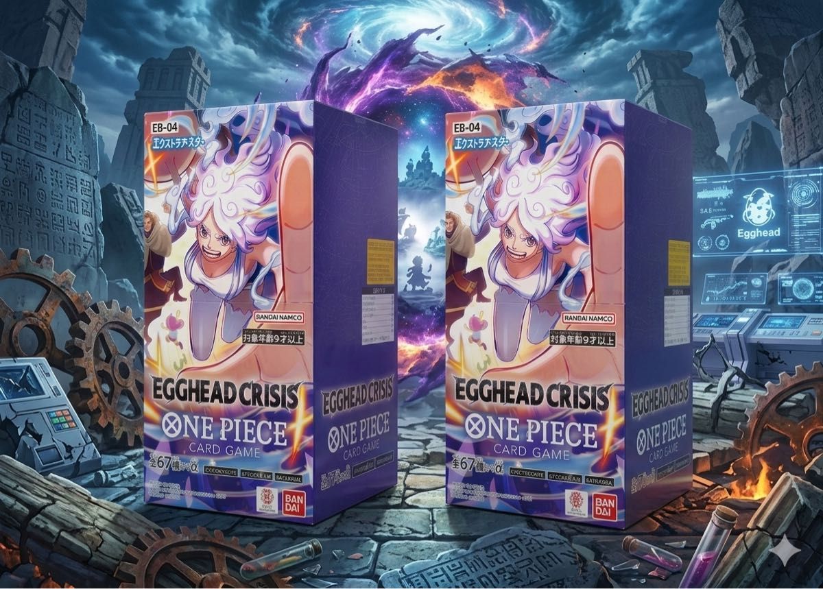 新品未開封テープ付き】ONE PIECE ワンピースカードゲーム EB-04