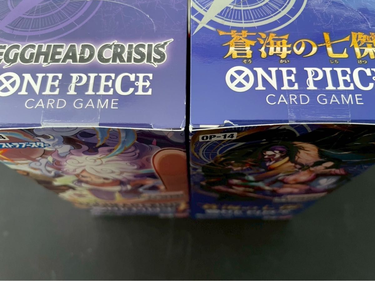 新品未開封テープ付】ワンピースカード 2BOXセット エッグヘッド