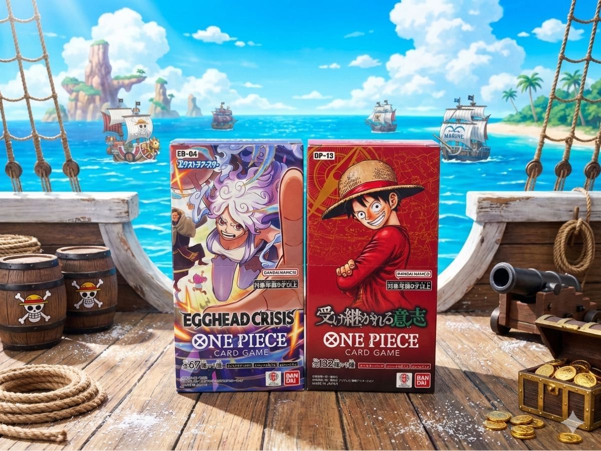 新品未開封テープ付き】ONE PIECE EB-04 エッグヘッド・クライシス