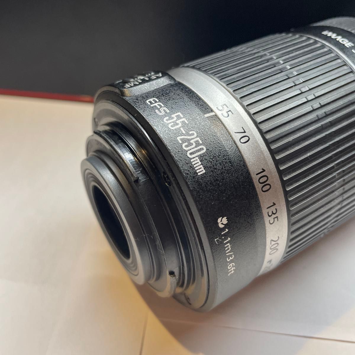 Canon EF-S 55-250mm F4-5 6 IS 望遠ズームレンズ 手ブレ補正付 APS-C