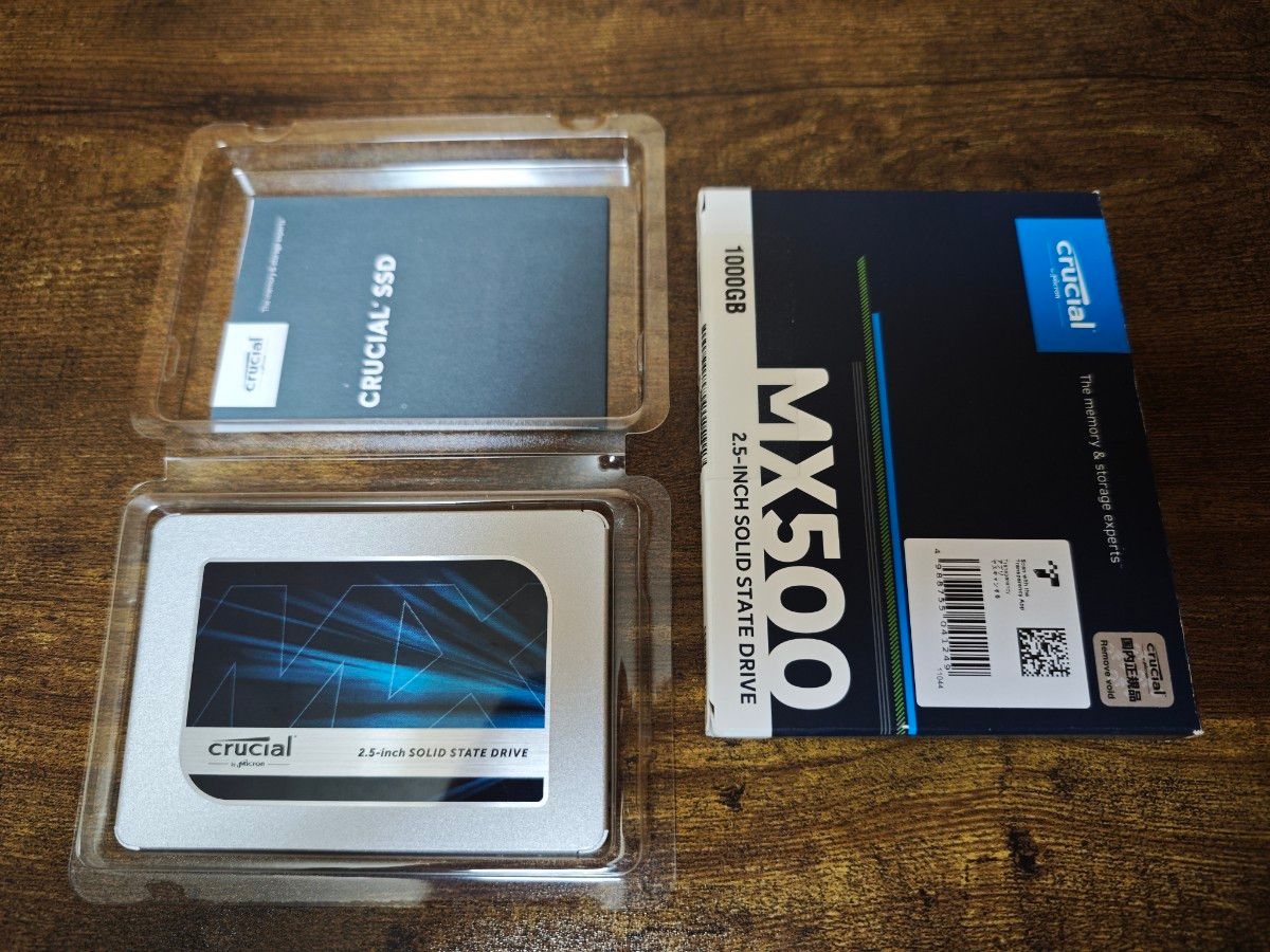 Crucial MX500 1000GB 2 5インチ SATA SSD 国内正規品 中古｜Yahoo