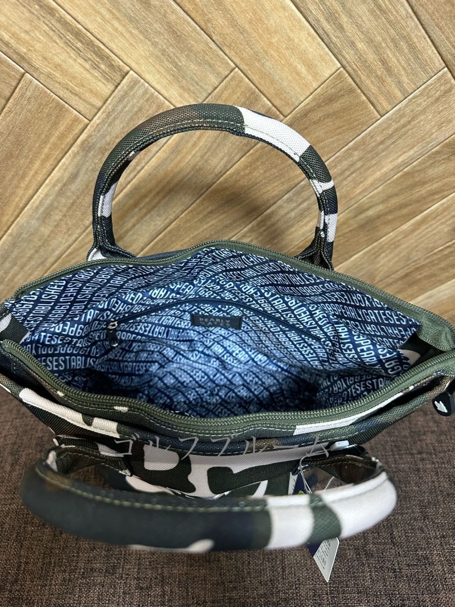 パーリーゲイツPEARLY GATES カートバック 迷彩柄 グリーン｜Yahoo