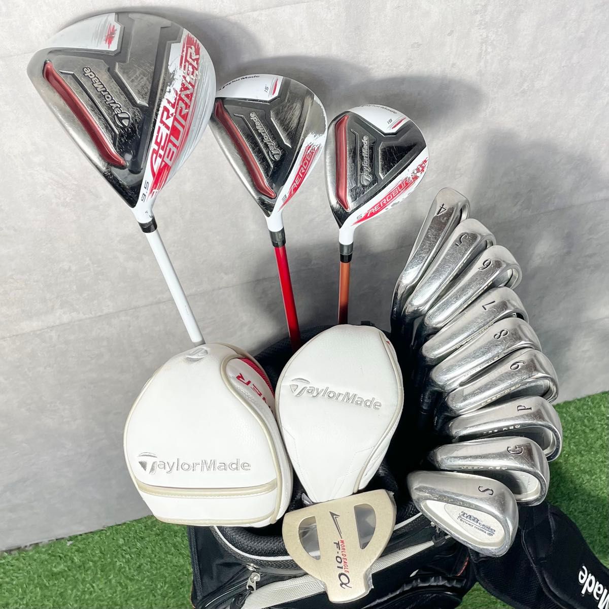 貴重レフティ 豪華13本】TaylorMade テーラーメイド AERO BURNER