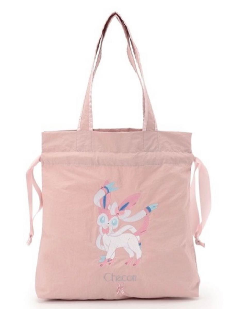 新品未開封】チャコット ポケモン コラボ ニンフィア トートバッグ