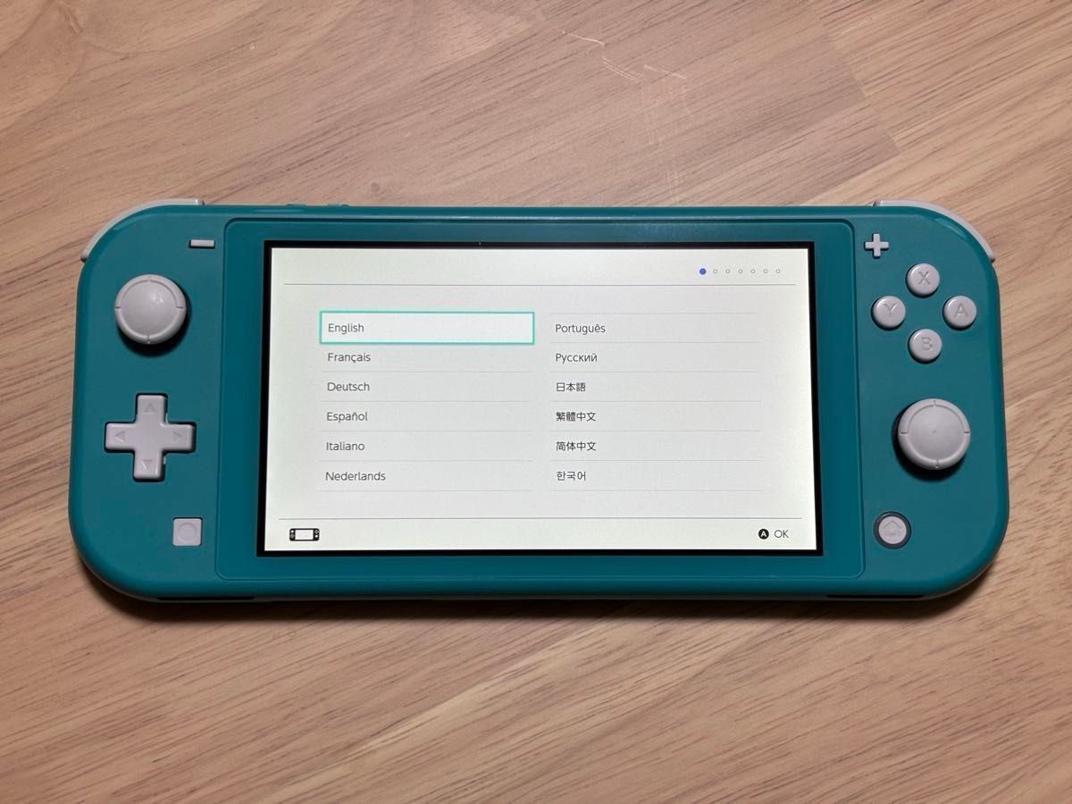 ジャンク Nintendo Switch Lite ターコイズ 本体 任天堂 ニンテンドー