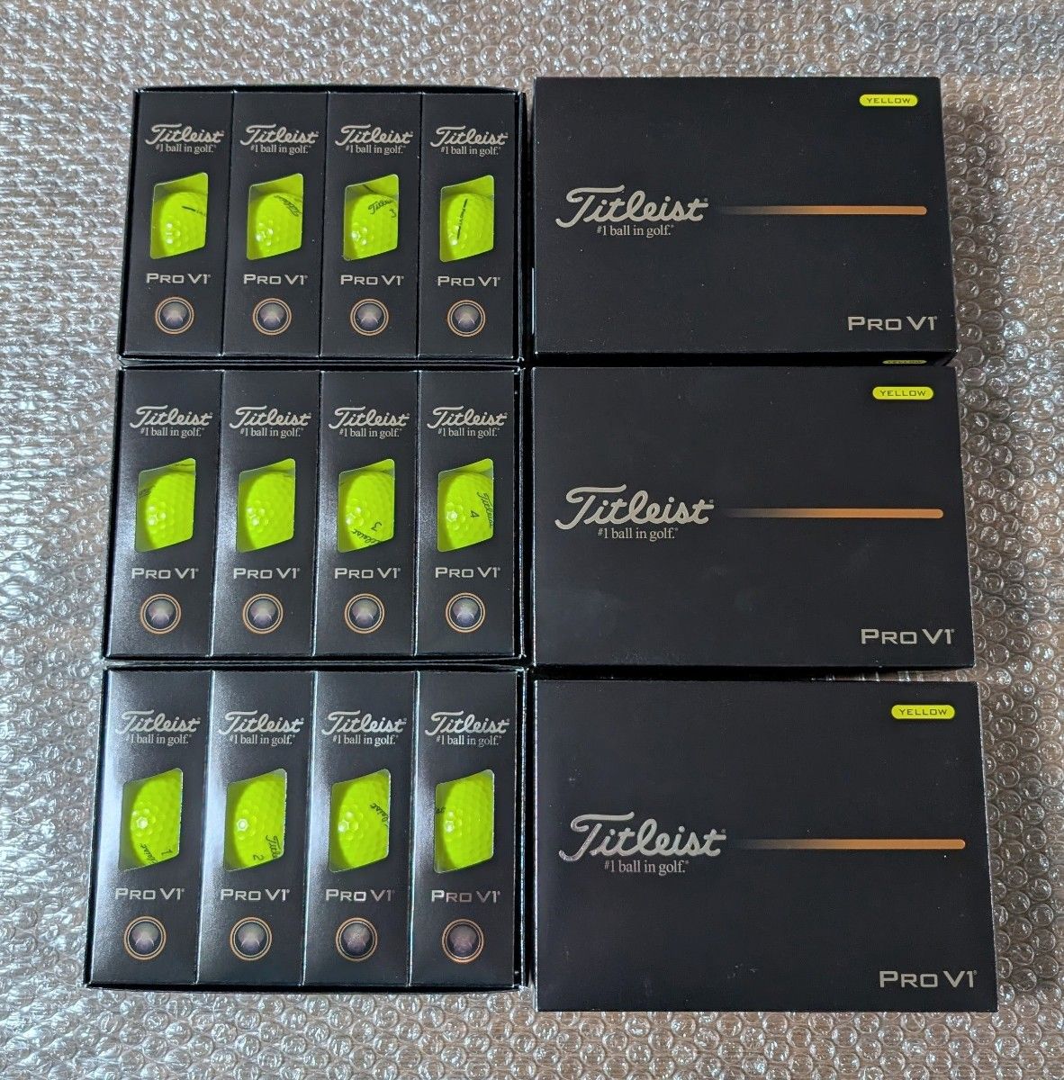 新品 タイトリスト PRO V1 イエロー 2025年モデル 3ダース｜Yahoo