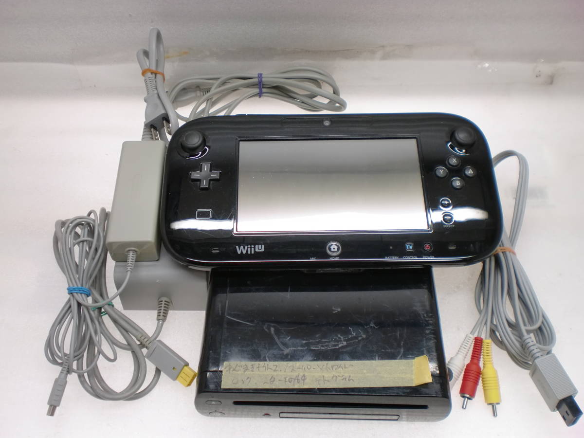 Yahoo!オークション - 2104101 WiiU本体（32GB) 内蔵ソフトねじ巻きナ