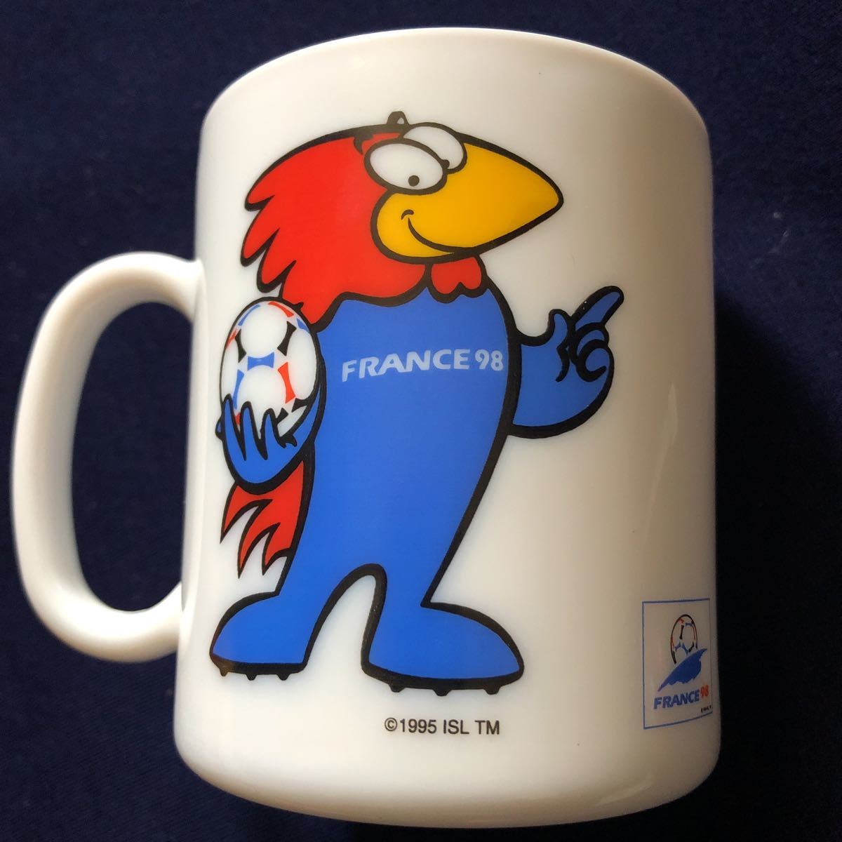 ⚠️レア フランスW杯1998 オフィシャルグッズ 新品未開封品 コップ