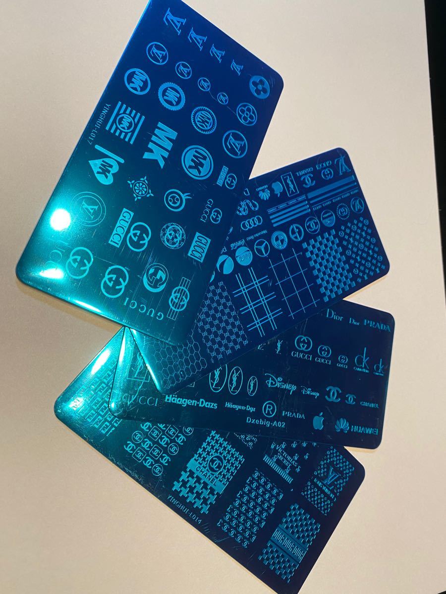 スタンププレート ブランド ロゴ スタンピングネイル スタンプネイル