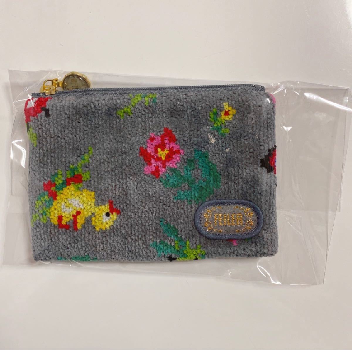 フェイラー ハイジ グレー ティッシュポーチ ポーチ ティッシュケース