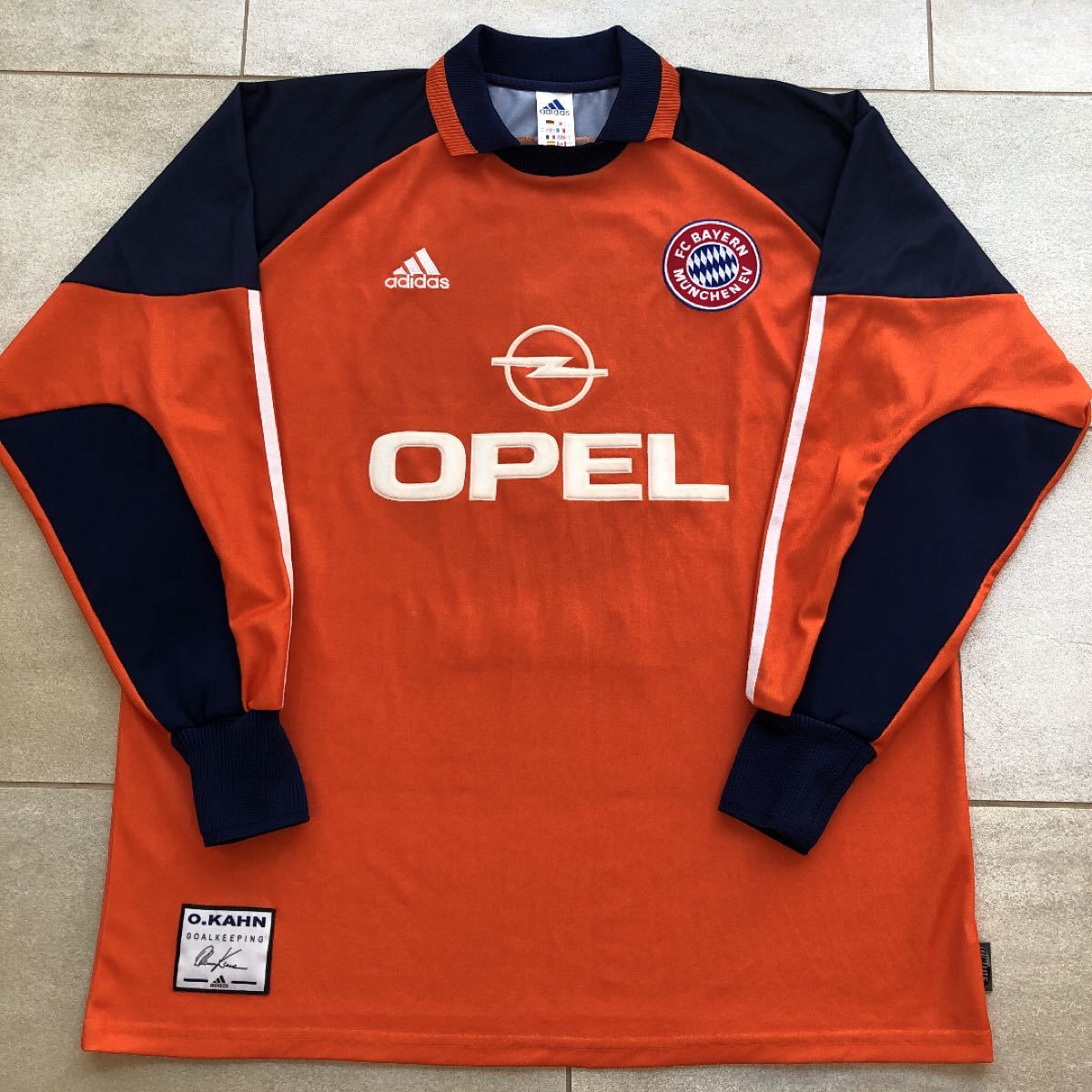 未使用、タグ無】バイエルンミュンヘン オリバーカーン ユニホーム