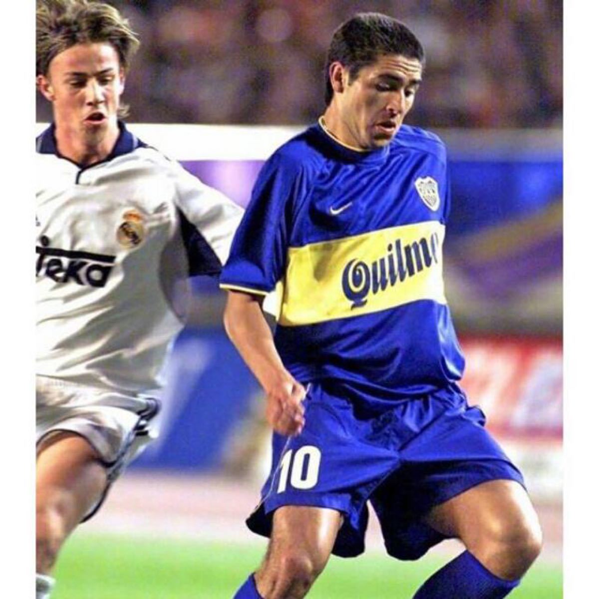 新品未使用】ボカ ジュニアーズ 99/00 リケルメ ホーム ユニフォーム