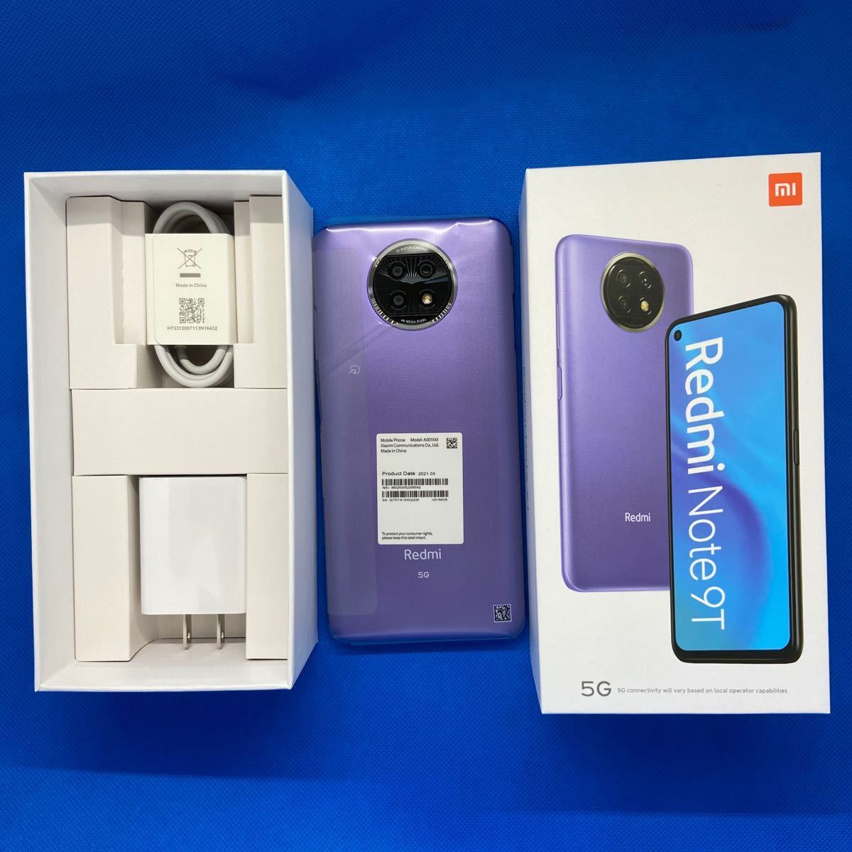 新品未使用 Xiaomi Redmi Note 9T パープル simフリー｜Yahoo!フリマ