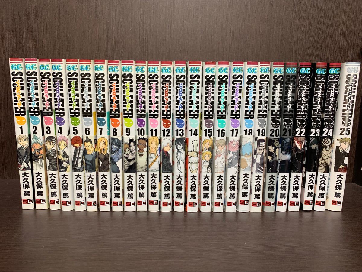 ソウルイーター 全巻25巻セット 初版 帯付き 貴重 大久保篤｜Yahoo