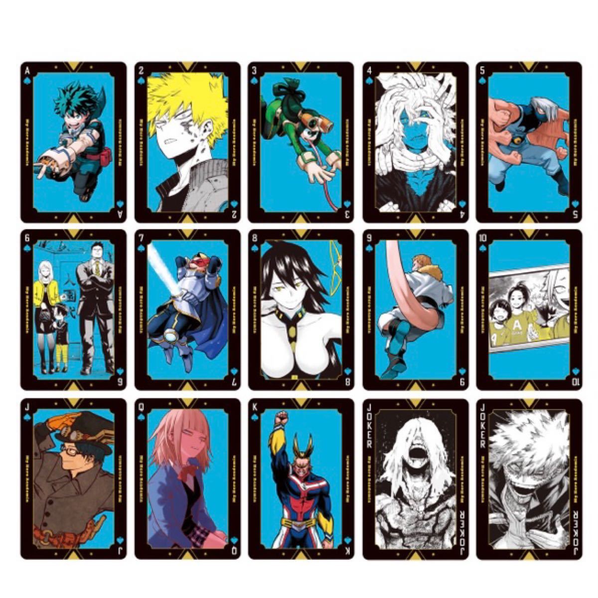 ヒロアカ展 箔押しトランプ 未開封｜Yahoo!フリマ（旧PayPayフリマ）