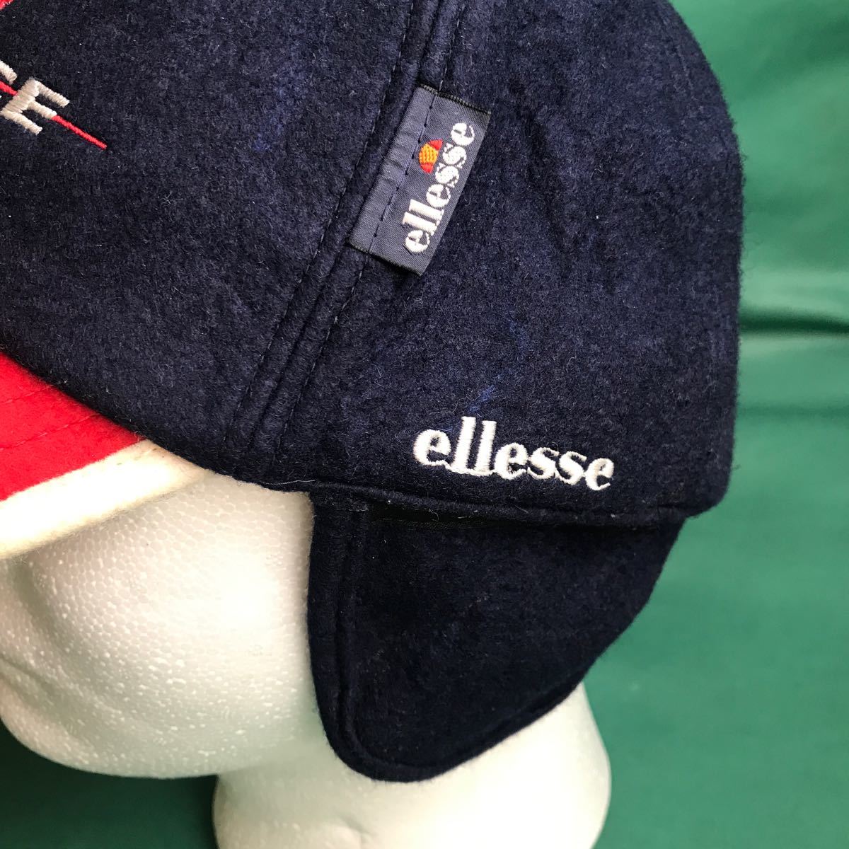 エレッセ(ellesse)フランスアルペンスキーチームキャップ帽子 日本製